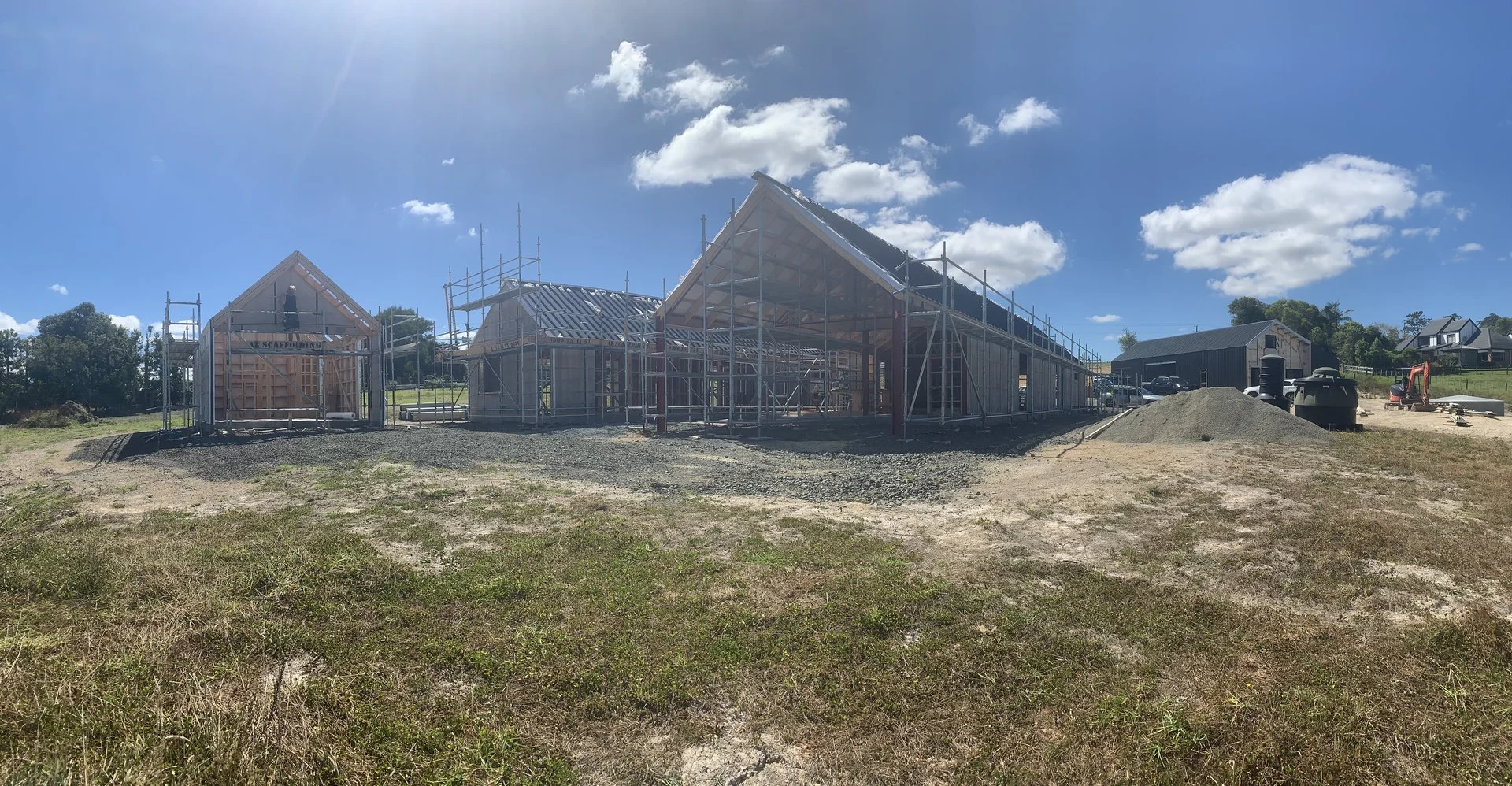 Subdivision electrical reticulation and line work by Totally Amped Electrical